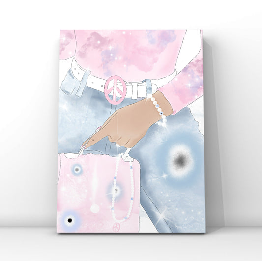 Divine Feminine Energy | Fashion Graffiti Art Print