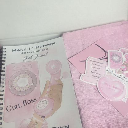 Girl Boss Make It Happen Notepad