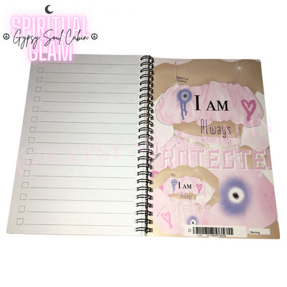 Girl Art Weekly Planner, Notebook, Journal