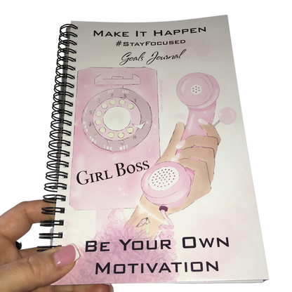 Girl Boss Make It Happen Notepad