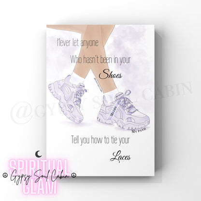 Life, Self Love, Born To Stand Out Purple Art
Quote Prints