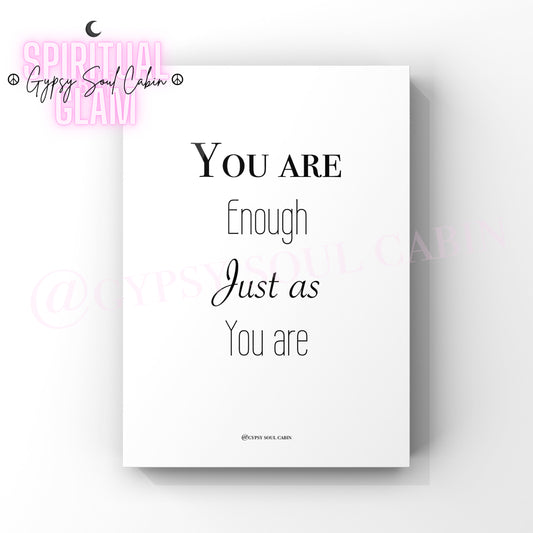 Put Your Positive Pants On, Feel Beautiful, Self-Worth Quote Prints