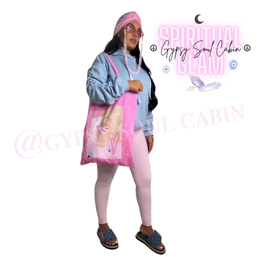 Pink Ibiza Festival Bohemian Gypsy Head Wrap | Y2K Hair Scarf Bandana with Pearls