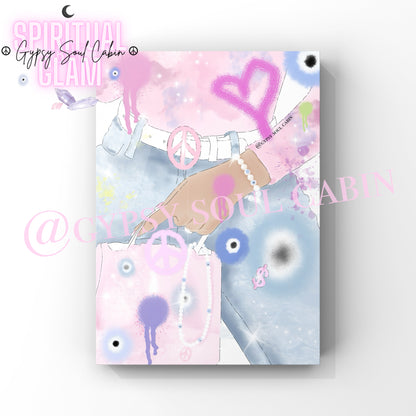 Once Upon A Time, Evil Eye, Peace Girl Graffiti Art Prints