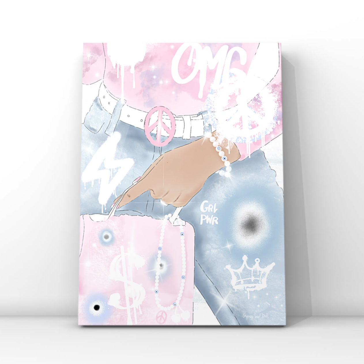 Divine Feminine Energy | Fashion Graffiti Art Print